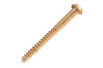 Brass Woodscrews (Pan Head)