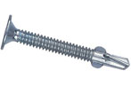 Washer Flat Head With Wing & Shank Self Drilling Screws