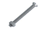 Slotted Countersunk Met Thread