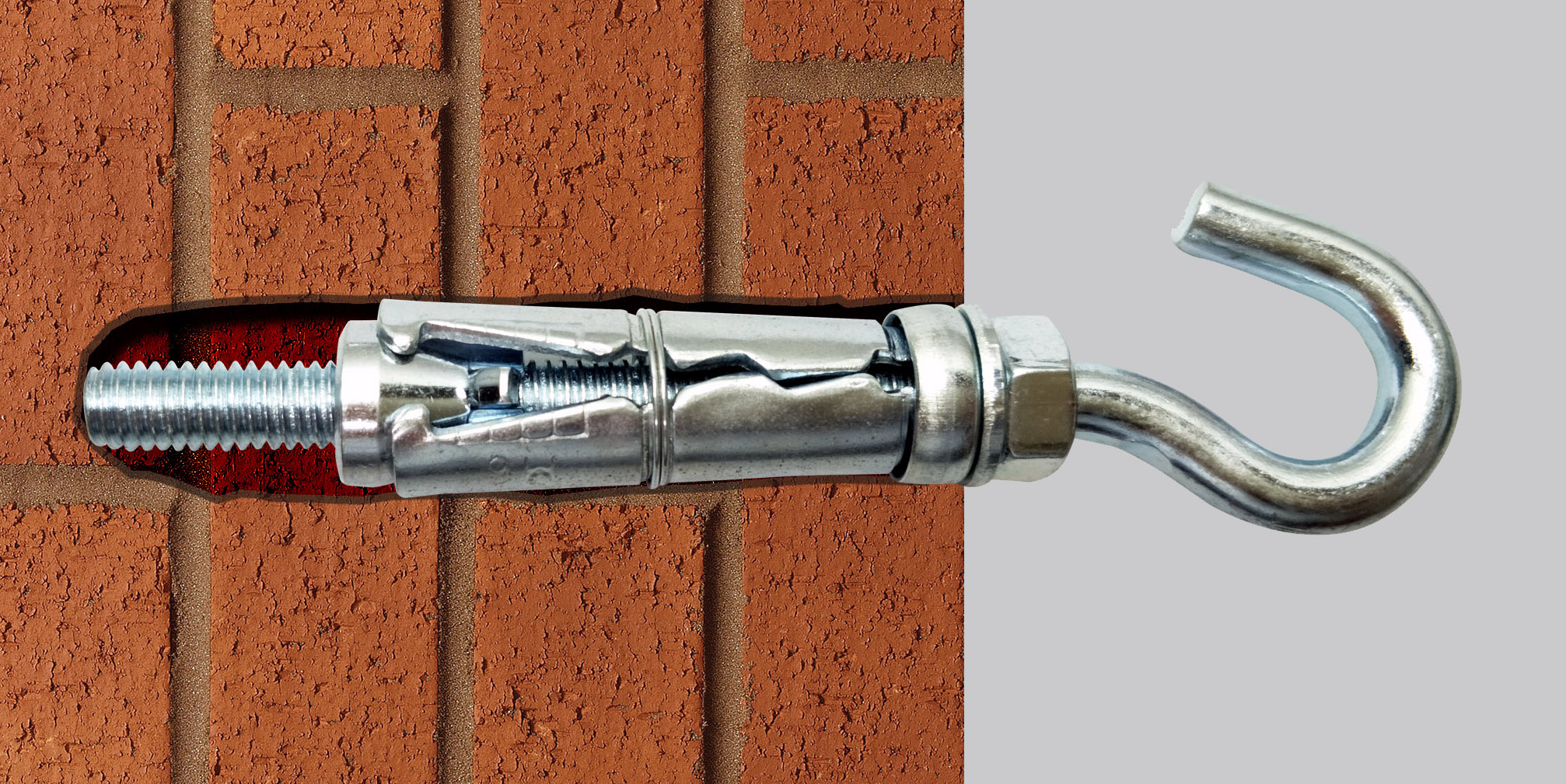 Shield Anchor With Hook Bolt